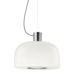 Bellhop glass S2 taklampa bright aluminium
