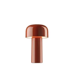 Bellhop portabel bordslampa brick red
