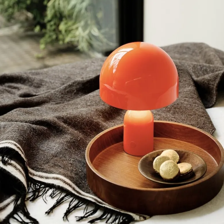 Bell portabel bordslampa Fluoro