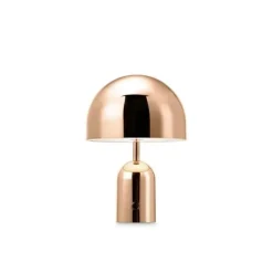 Bell portabel bordslampa koppar