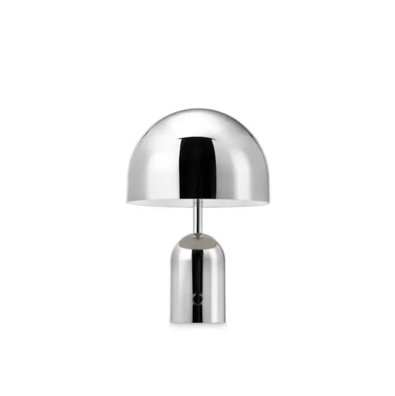 Bell portabel bordslampa silver