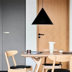Benjamin Ø46 taklampa matt black