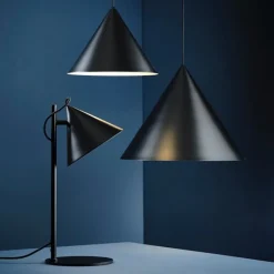 Benjamin Ø46 taklampa matt black