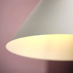 Benjamin Ø46 taklampa matt white