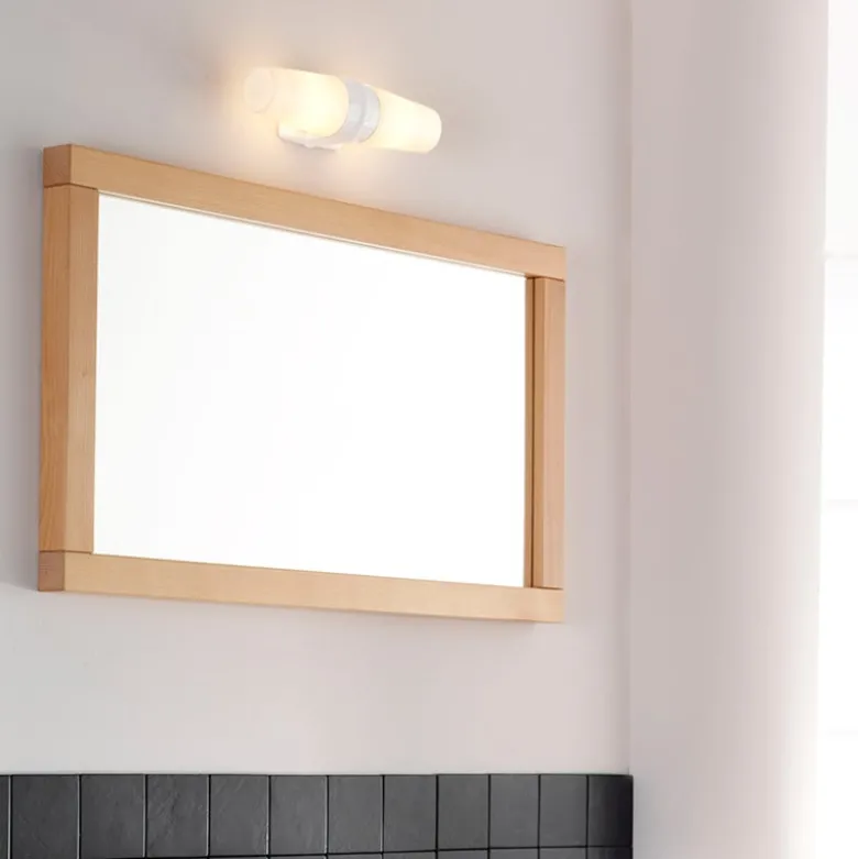 Bernadotte dubbel vägglampa vit IP44