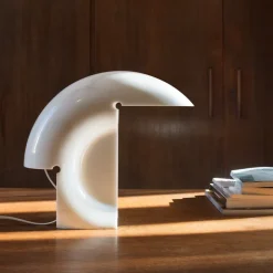 Biagio bordslampa vit marmor