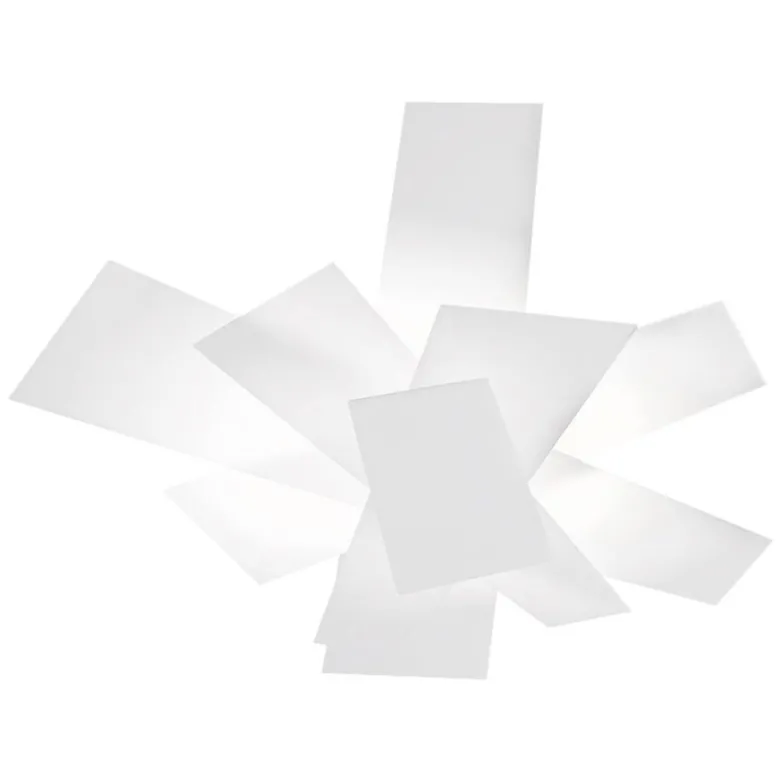 Big Bang vägglampa/plafond vit