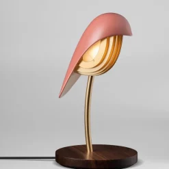 Bird bordslampa burnt brick