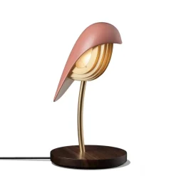 Bird bordslampa burnt brick
