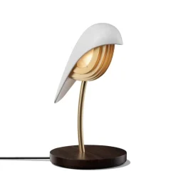 Bird bordslampa ivory white