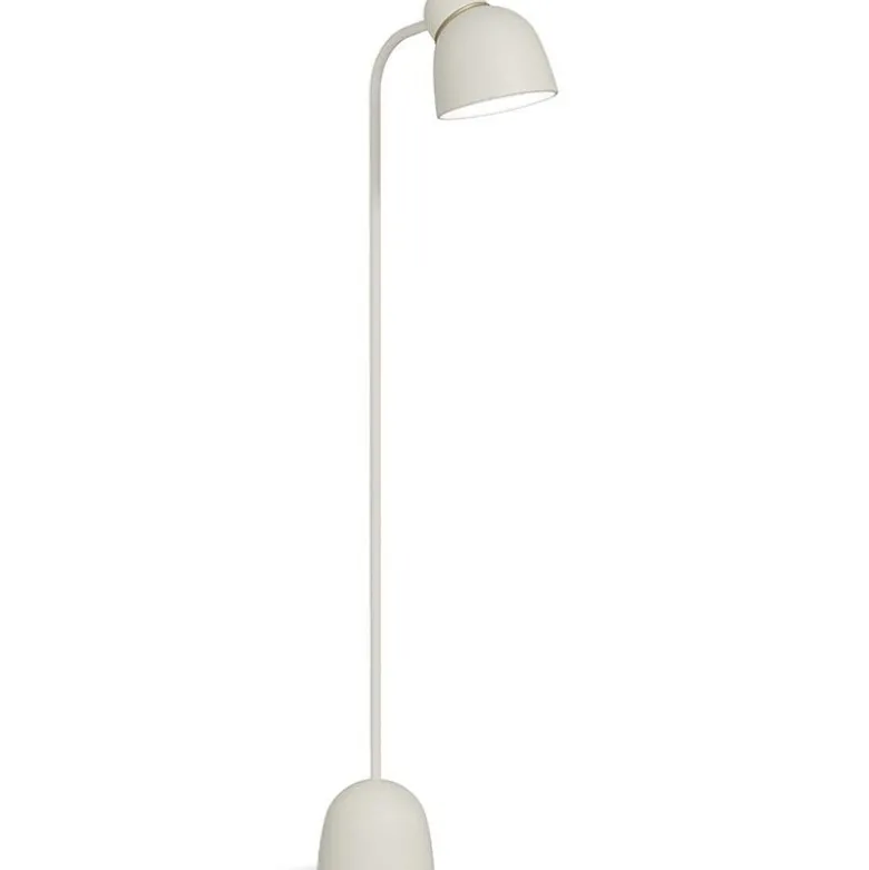 Bird golvlampa sand/mässing
