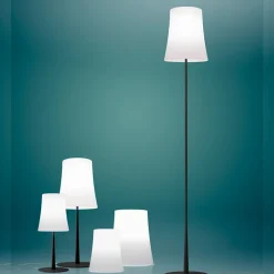 Birdie easy lettura golvlampa svart