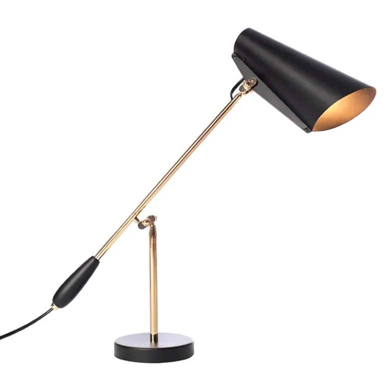 Birdy Bordslampa svart/mässing