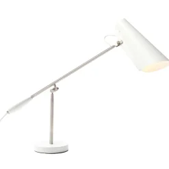 Birdy Bordslampa vit/stål