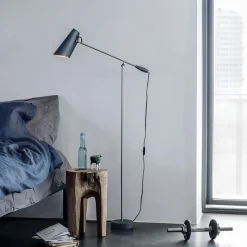 Birdy Golvlampa grå/stål