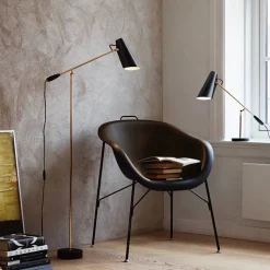 Birdy Golvlampa hel svart