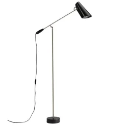 Birdy Golvlampa svart/stål