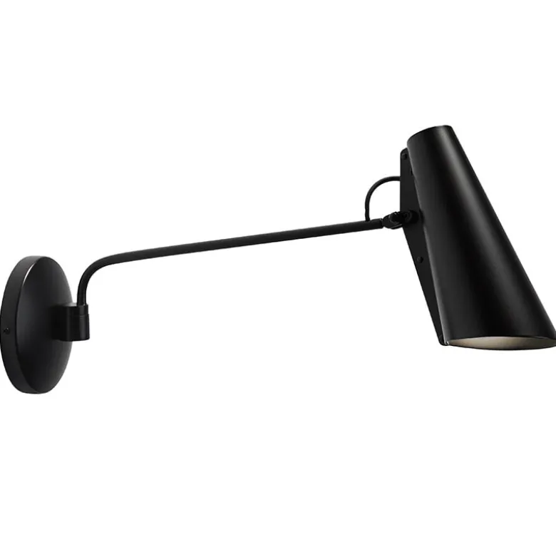 Birdy swing Vägglampa hel svart