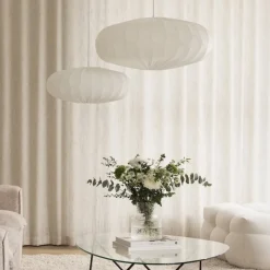 Bladverk 70 lampskärm vit
