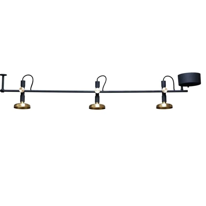 Blend 100 Ceiling lamp Jet black, brass