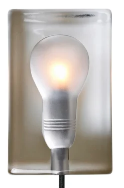 Block lamp bordslampa svart sladd