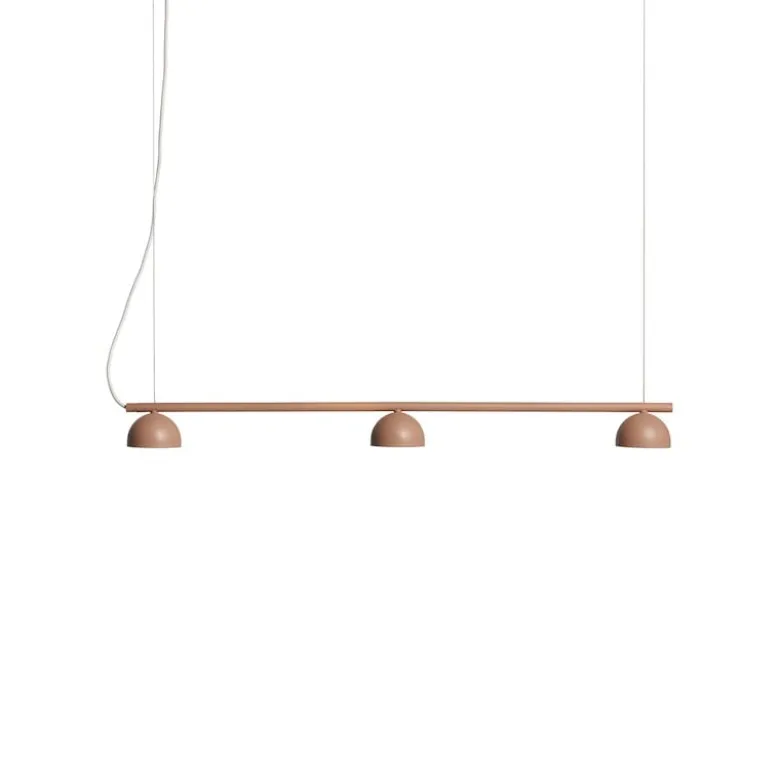 Blush rail 3 taklampa warm beige