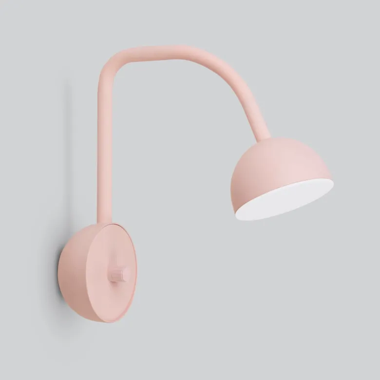 Blush Vägglampa rosa