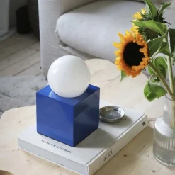 Bob 14 bordslampa blå