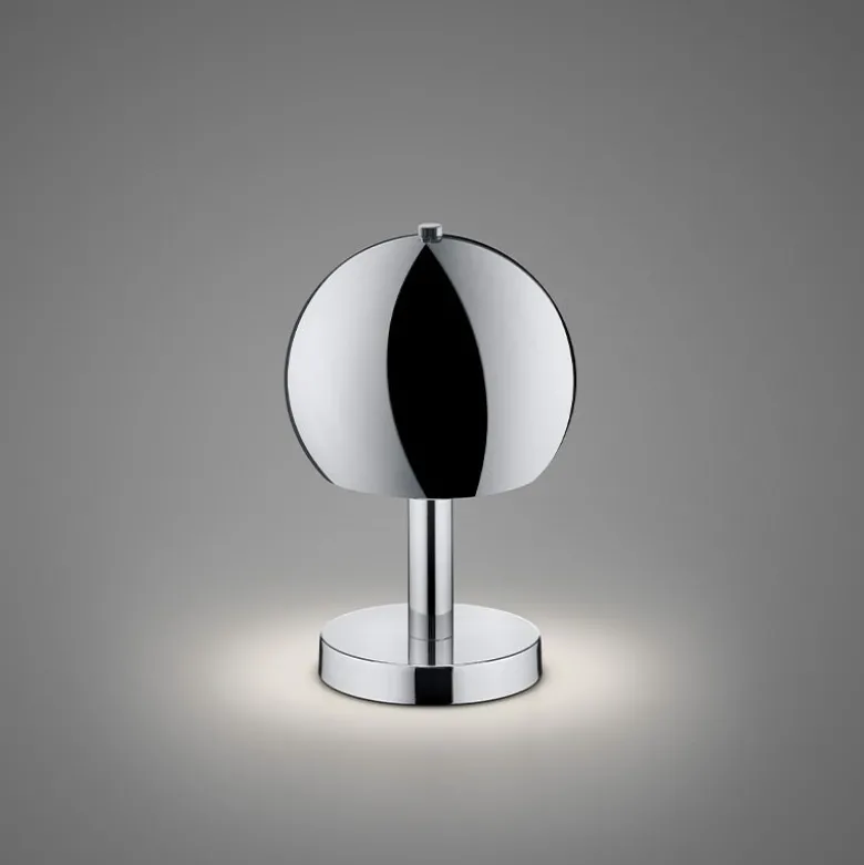 Boccia bordslampa krom