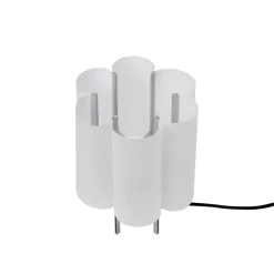 Boe H28 Bordslampa Silver/Natur