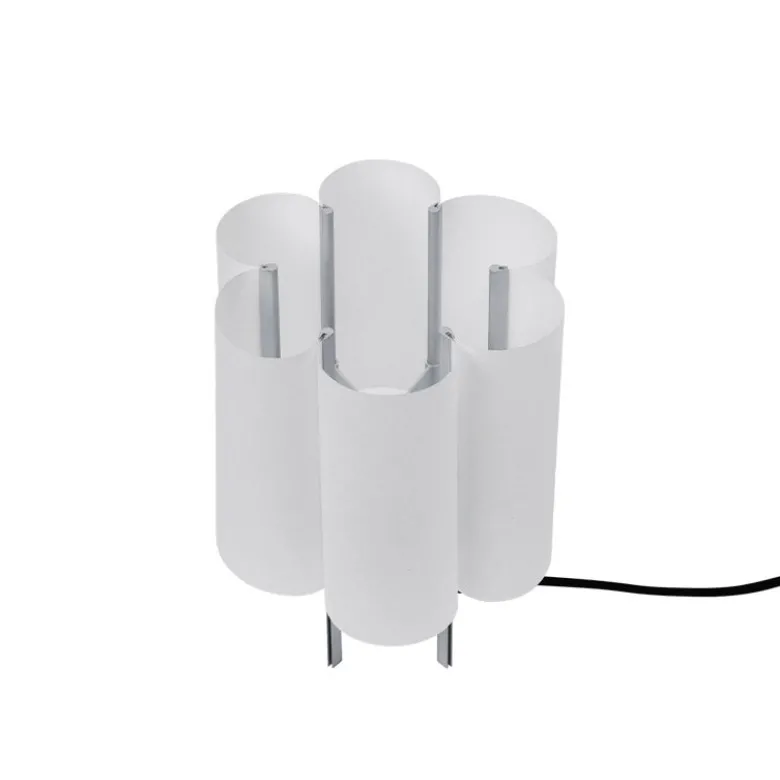 Boe H28 Bordslampa Silver/Natur