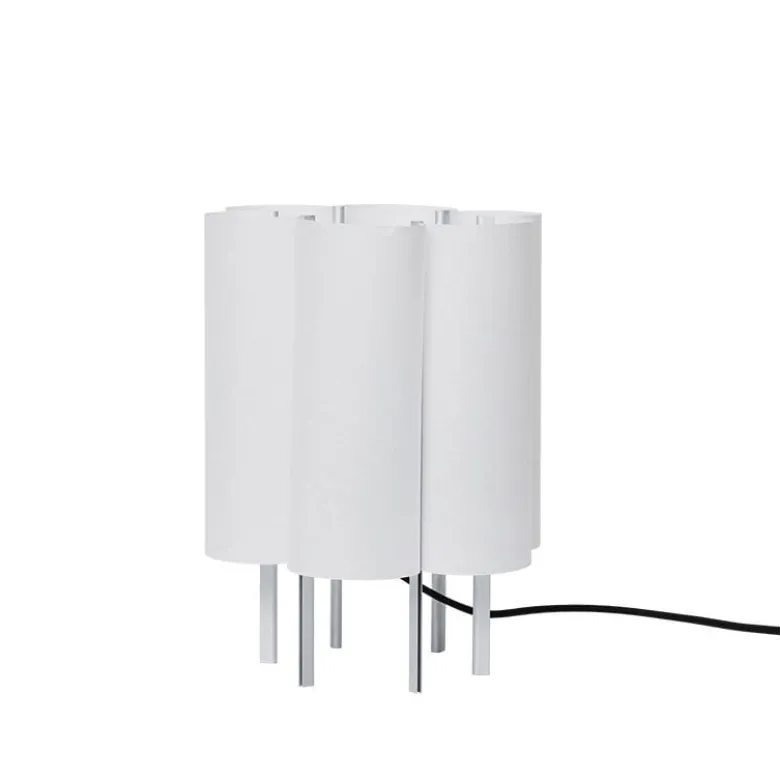 Boe H28 Bordslampa Silver/Natur