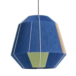 Bonbon Ø50 skärm tak-/bordslampa blå toner
