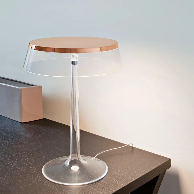Bon Jour Bordslampa krom