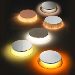 Bon Jour Bordslampa matt krom