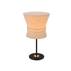 Bow bordslampa svart/white cream
