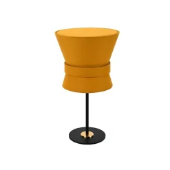 Bow bordslampa svart/yellow ochre