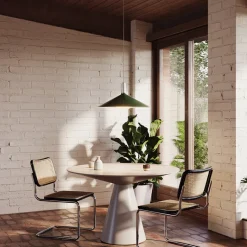 Bower Taklampa Large Grön med Oval II