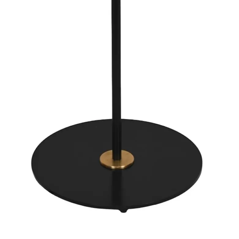 Bow liten golvlampa svart/yellow ochre