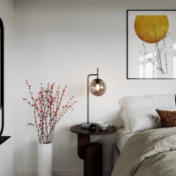 Boyle bordslampa rökgrå