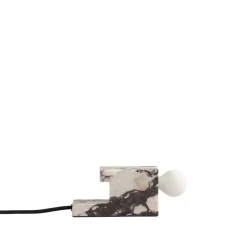 Brick Lamp Low bordslampa calacatta