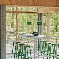 Brim 245 taklampa bottle green glass