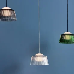 Brim 245 taklampa clear glass