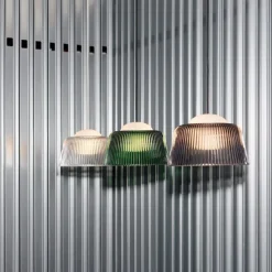 Brim 245 taklampa clear glass
