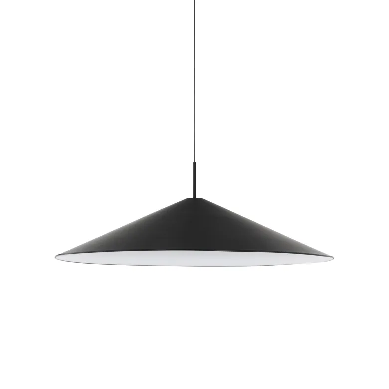 Brolly Ø90 taklampa anodiserad svart
