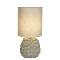 Bubbles bordslampa, naturvit/beige