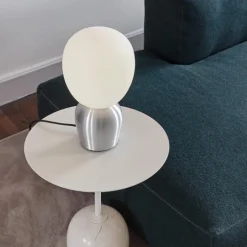 Buddy bordslampa Brushed alu/opal glass