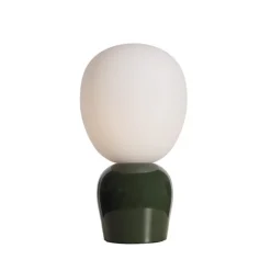 Buddy bordslampa Forest Green/opal glass