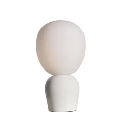 Buddy bordslampa Glossy White/opal glass