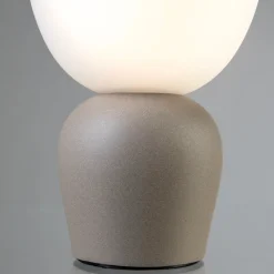 Buddy bordslampa mörk sand/opal